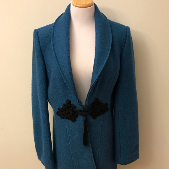 ⛔️SOLD⛔️Soft Surroundings Wool Coat Size M - Picture 2 of 7